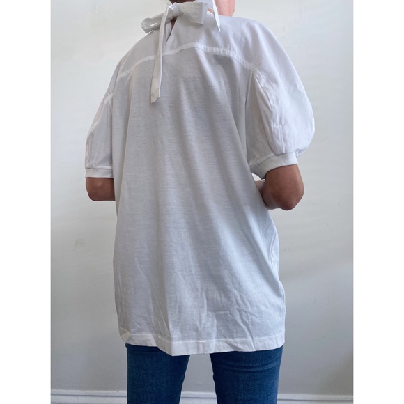 Prada Tie Blouse Size x-Large - Picture 7 of 8